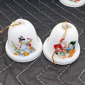 Christmas Bell Ornaments with Cartoon Characters